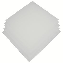 12" x 12" Pre-saturated Wipe, White, OS WIPE-12x12PS